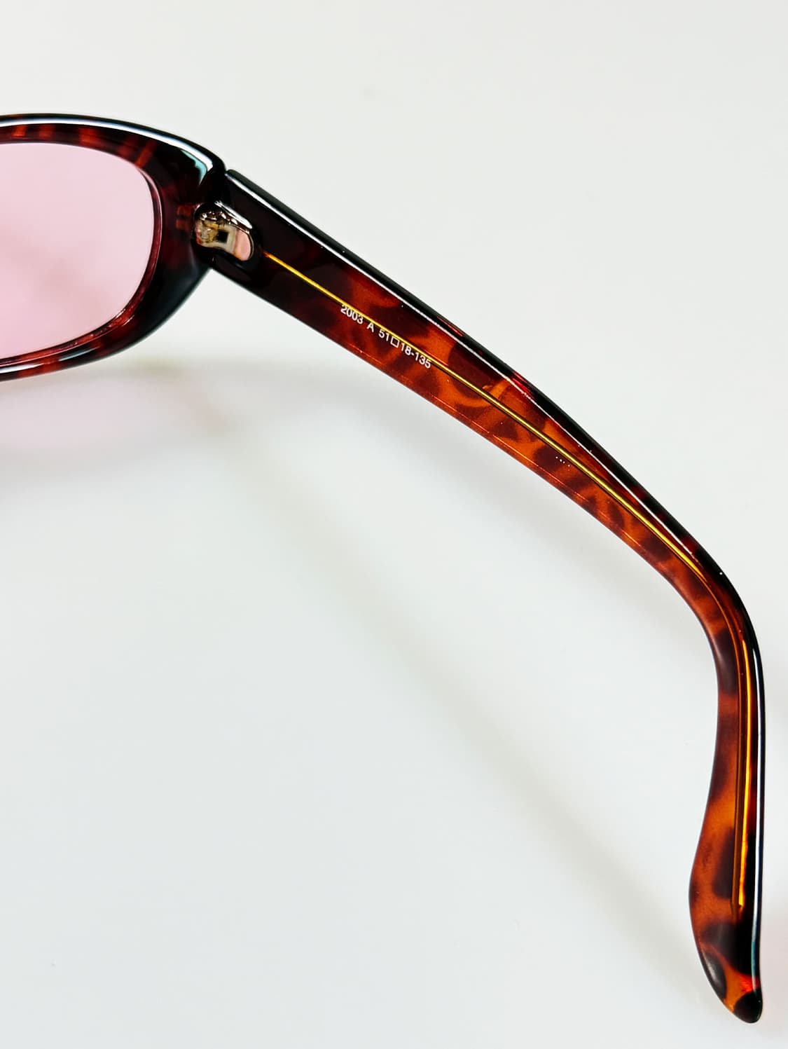 90s UVIR 토터스쉘 볼드 오벌 프레임 틴트 빈티지 선글라스 상품이미지6