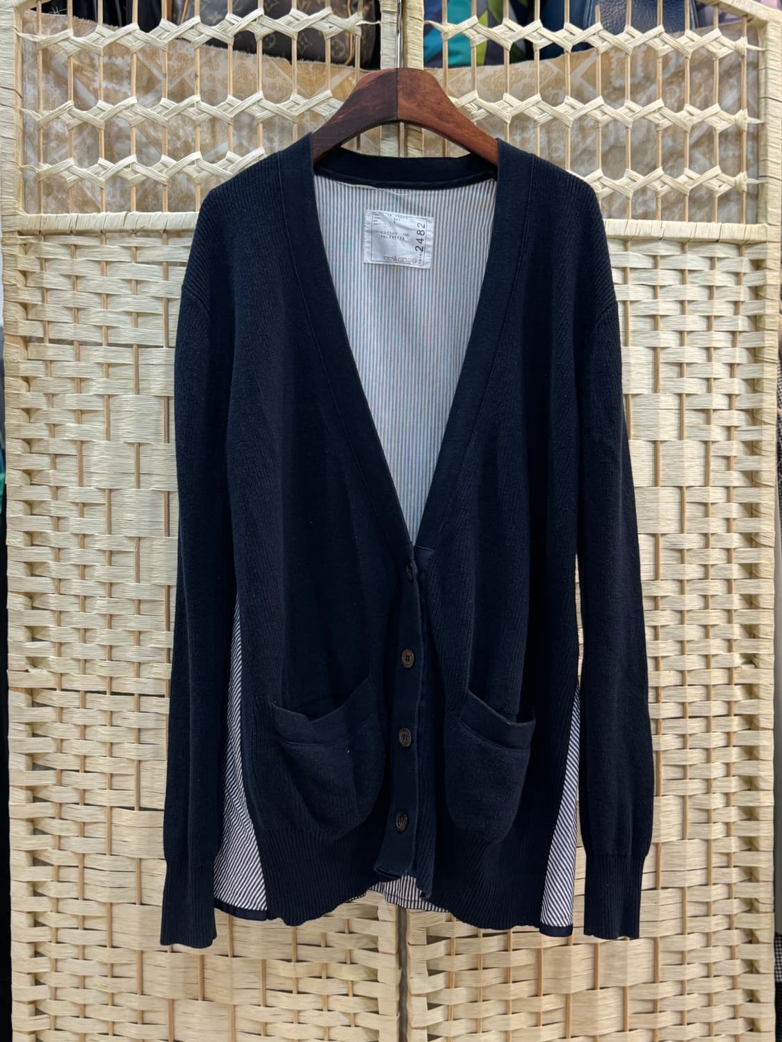 2/66 정품 사카이 가디건 팝니다 상품이미지1