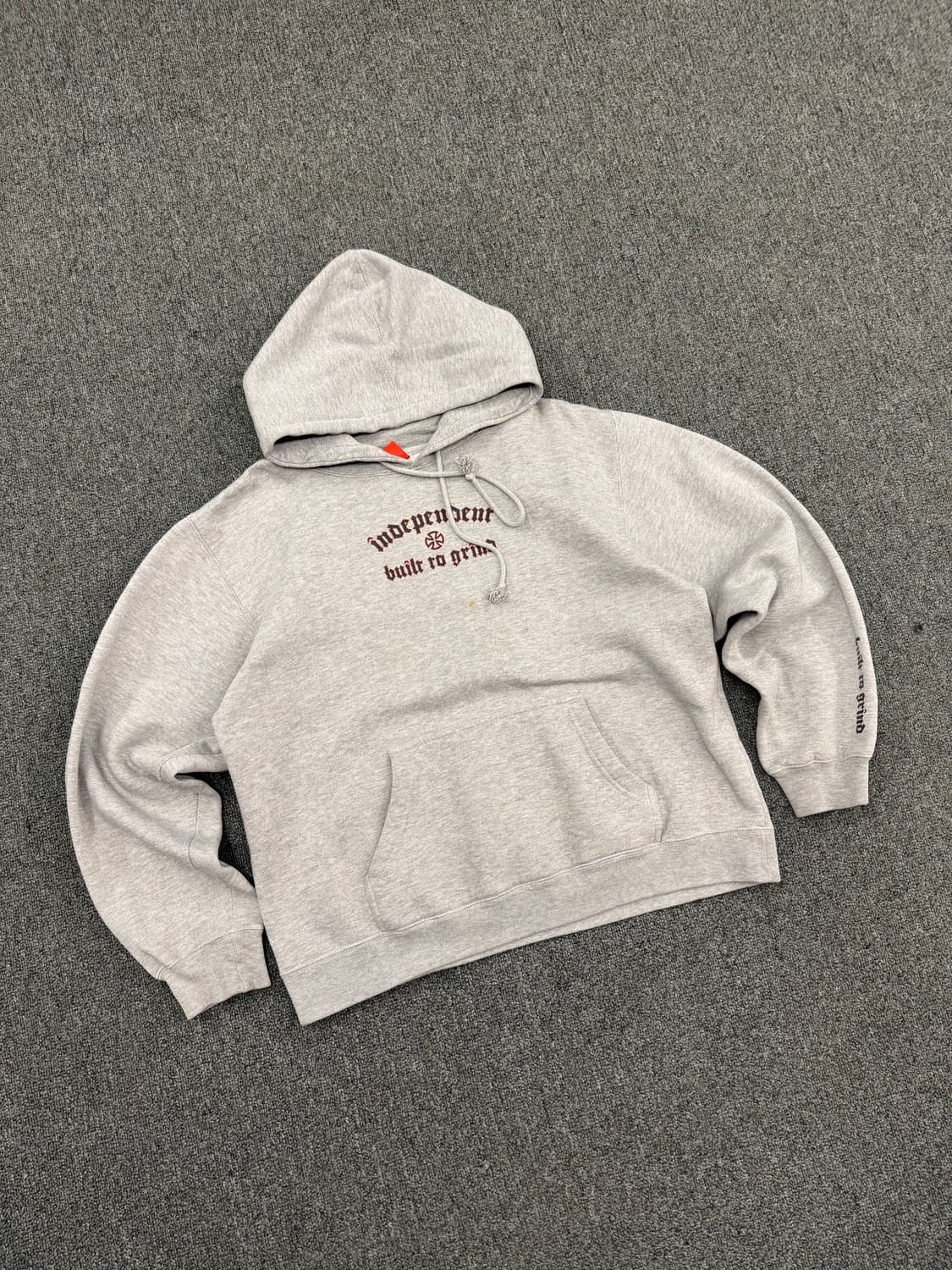 OS)인디펜던트 빈티지 프린팅 후디 상품이미지2