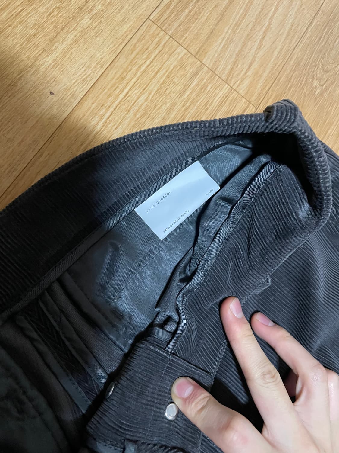 강정석 코듀로이 팬츠 30 상품이미지2