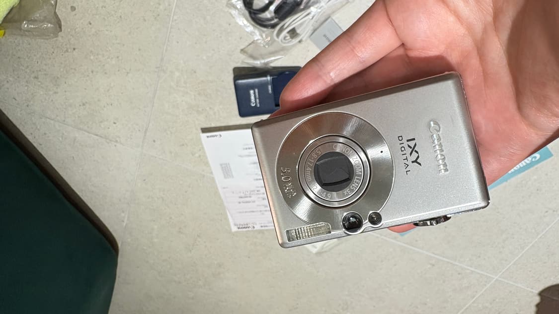 캐논 익시 IXY Digital 60(익서스55) 빈티지 디카  상품이미지5