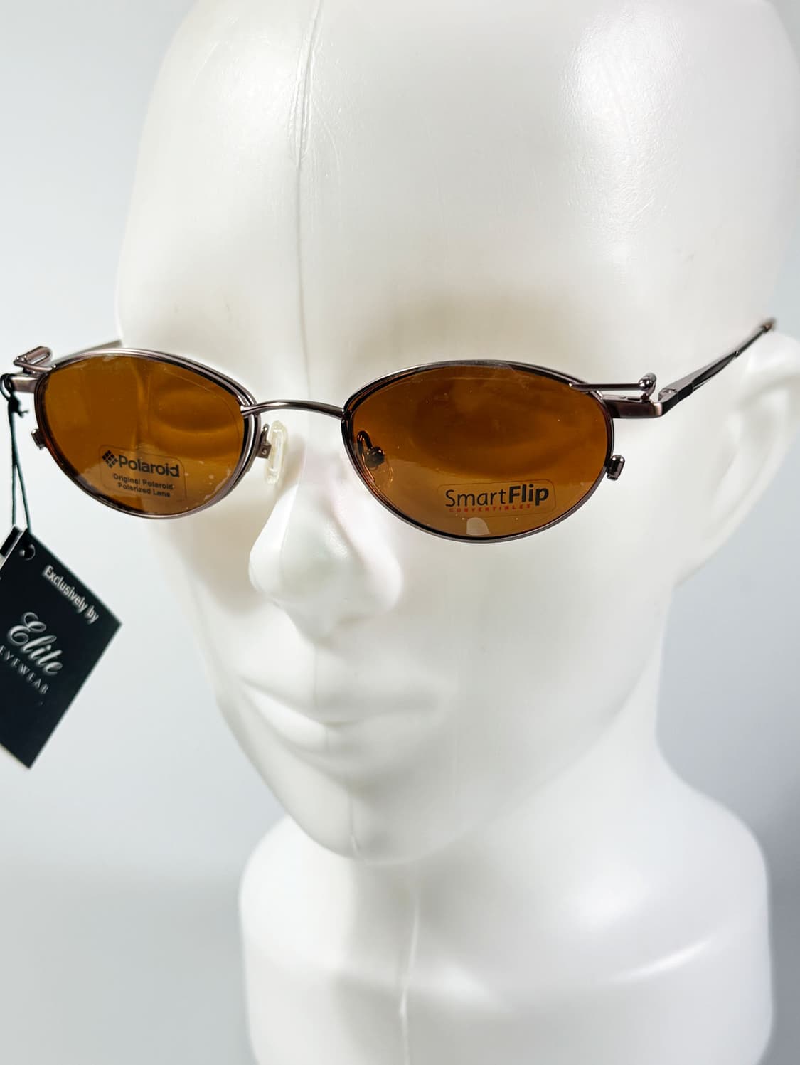 미국제 ELITE 클립온 슬림 오벌 프레임 빈티지 안경 상품이미지9