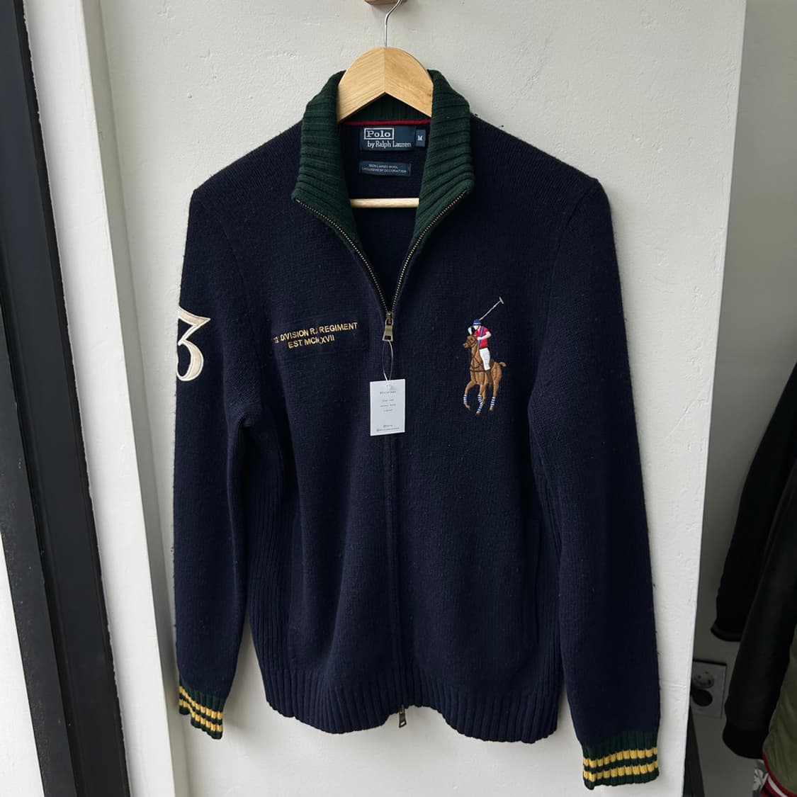16585 - 폴로 랄프로렌 울 니트 집업 (램스 울 100%) 상품이미지2