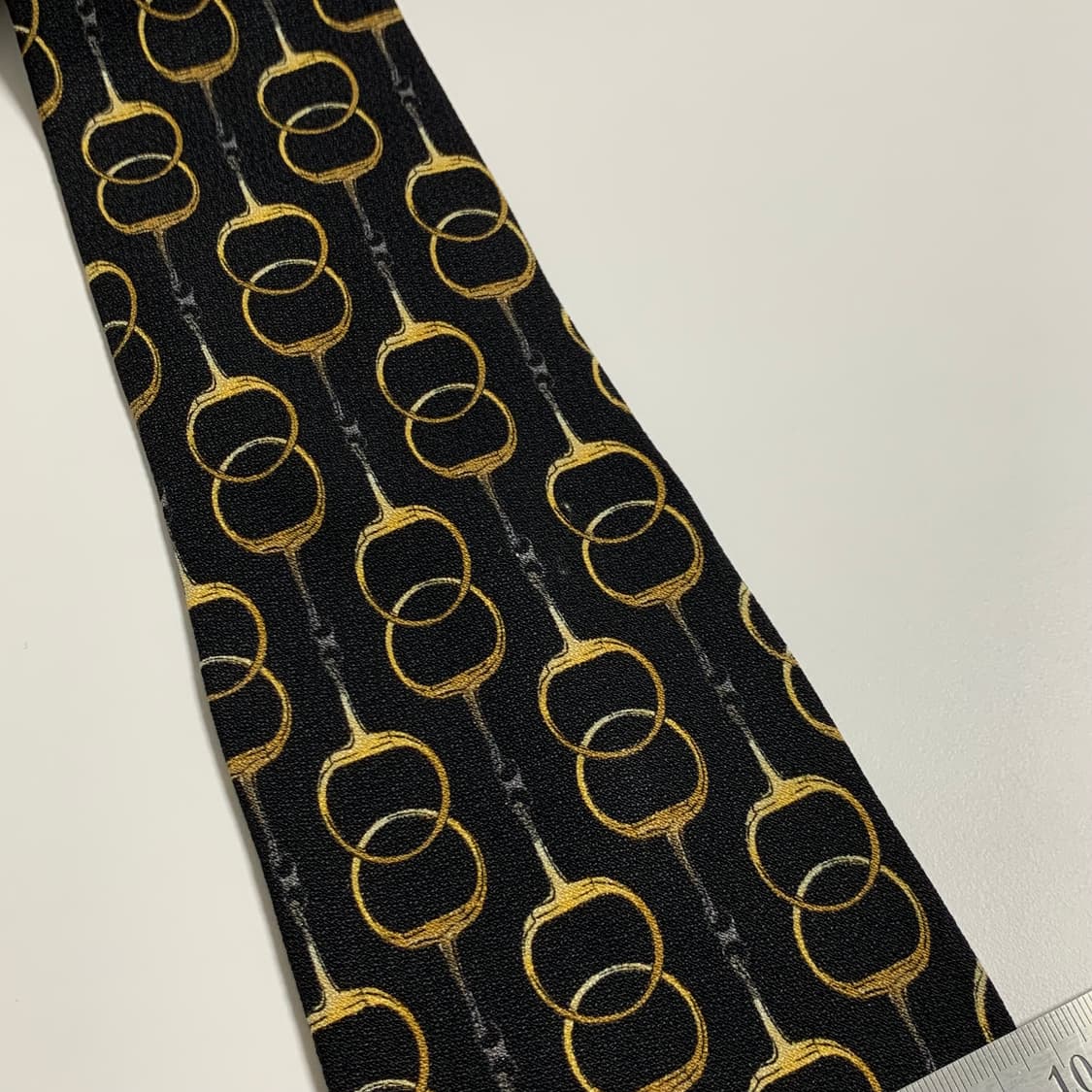 셀린느(CELINE) 명품넥타이 클래식 정장패션 블랙컬러 A등급 상품이미지10