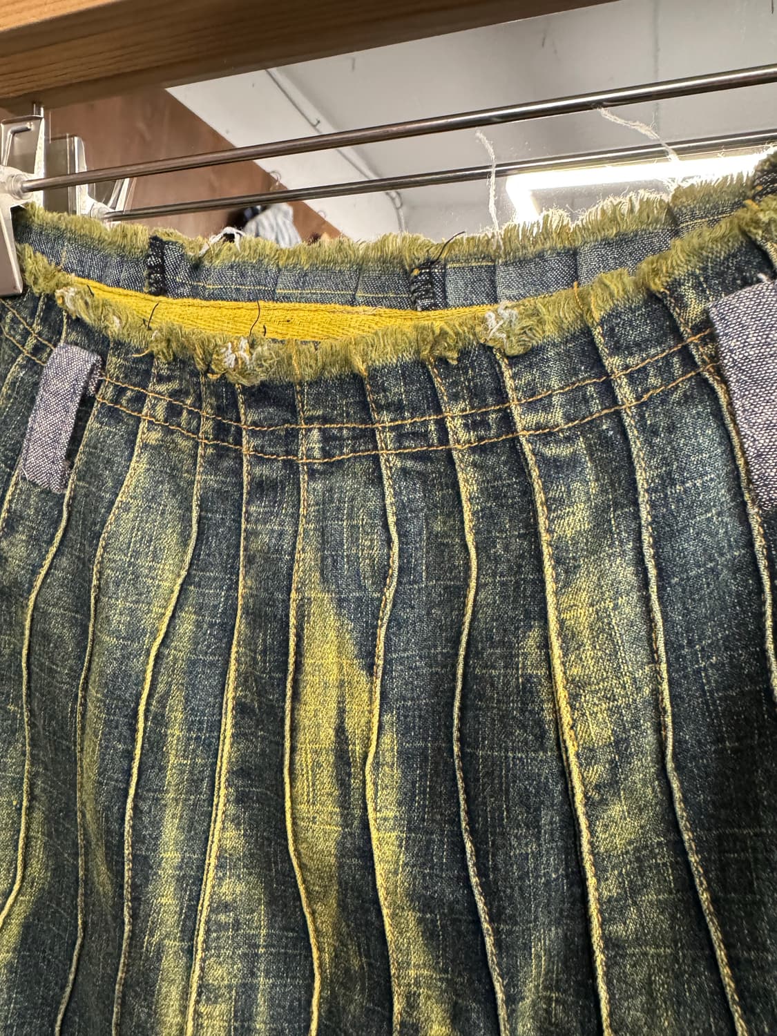 japanese vintage 컷팅 치마 상품이미지3