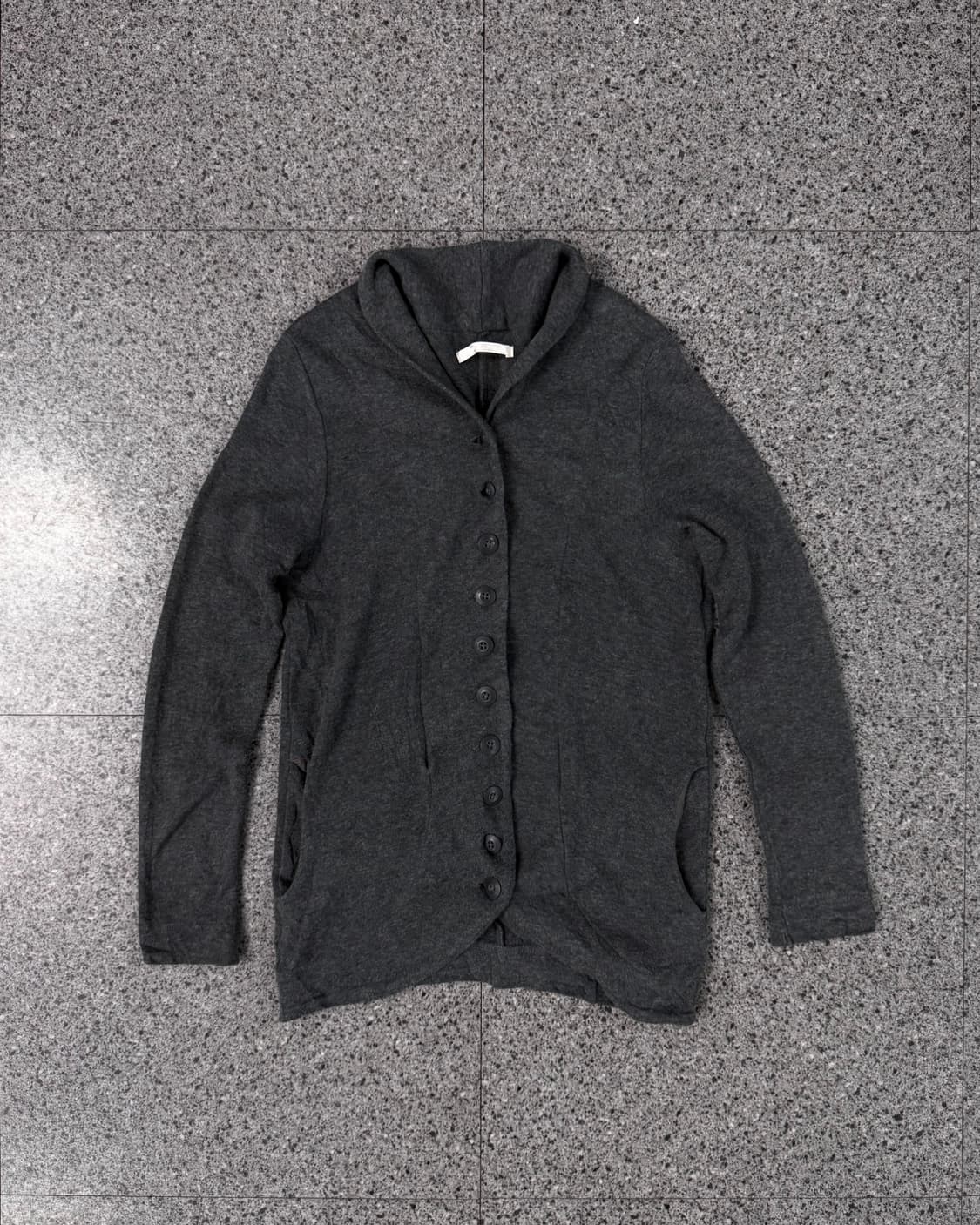 vintage shawl collar button cardigan 상품이미지1