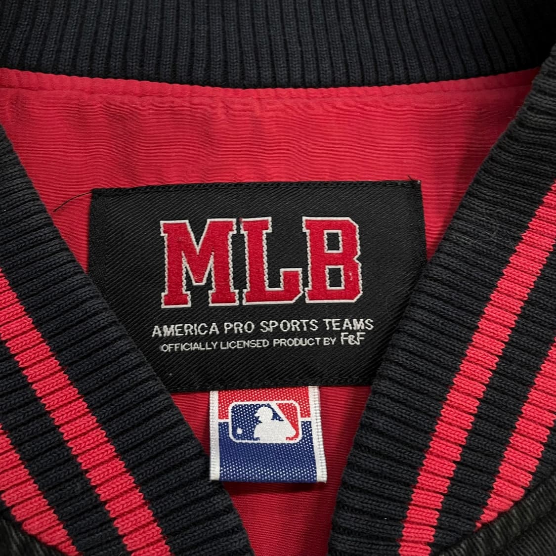 MLB 00s 양키즈 피그먼트 코튼 베이스볼 자켓 상품이미지3