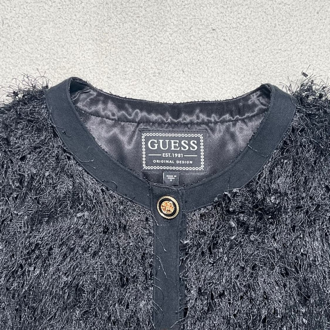 GUESS JEANS 가디건 블랙 S 상품이미지2
