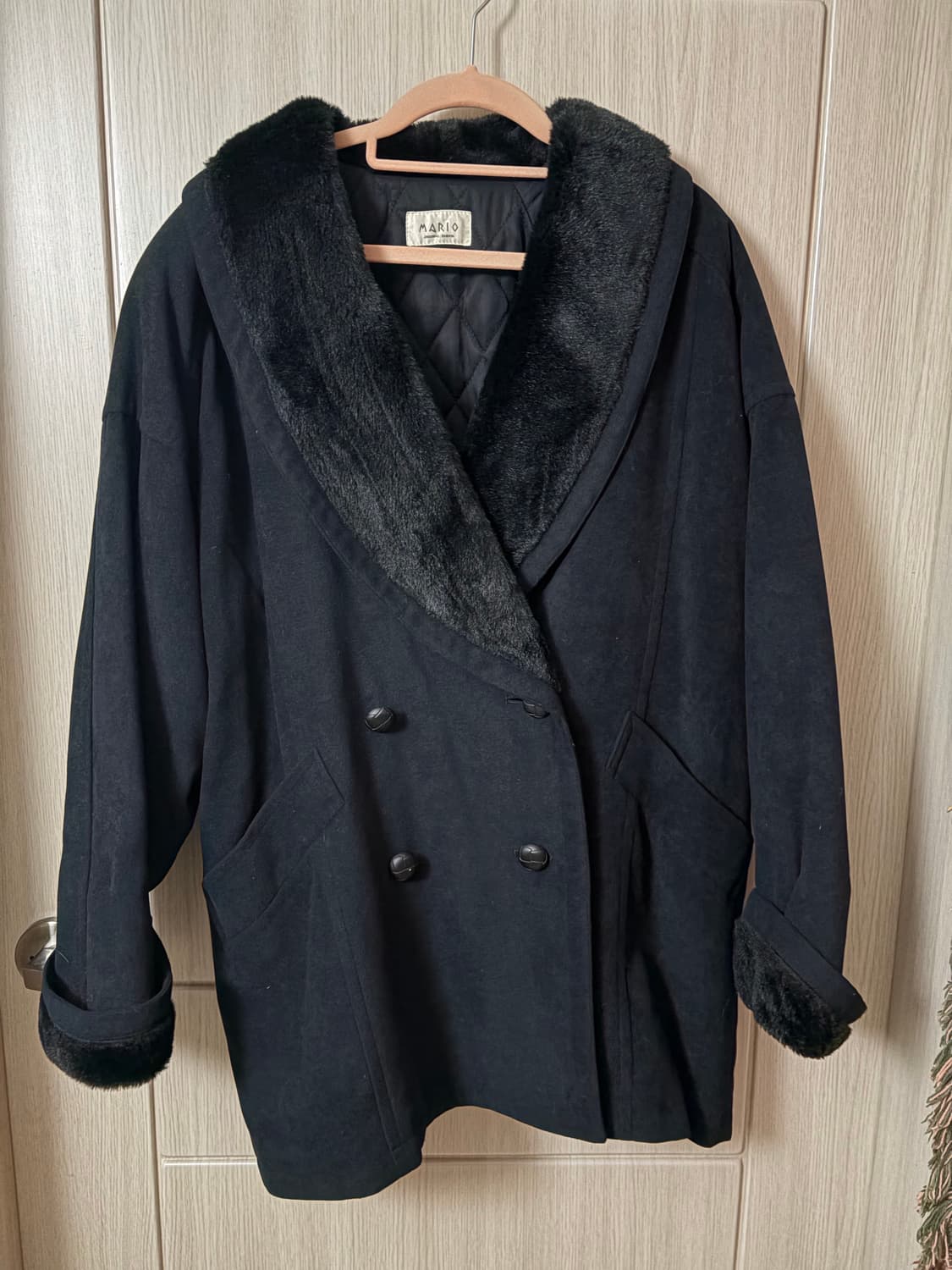 무스탕 더블코트 상품이미지1