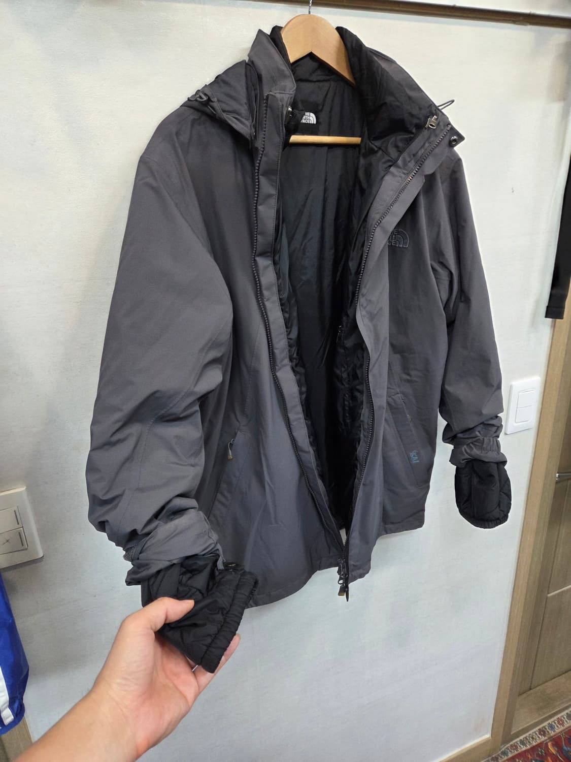 노스페이스 고어텍스 자켓 경량 패딩 내피 포함 xxl 상품이미지7