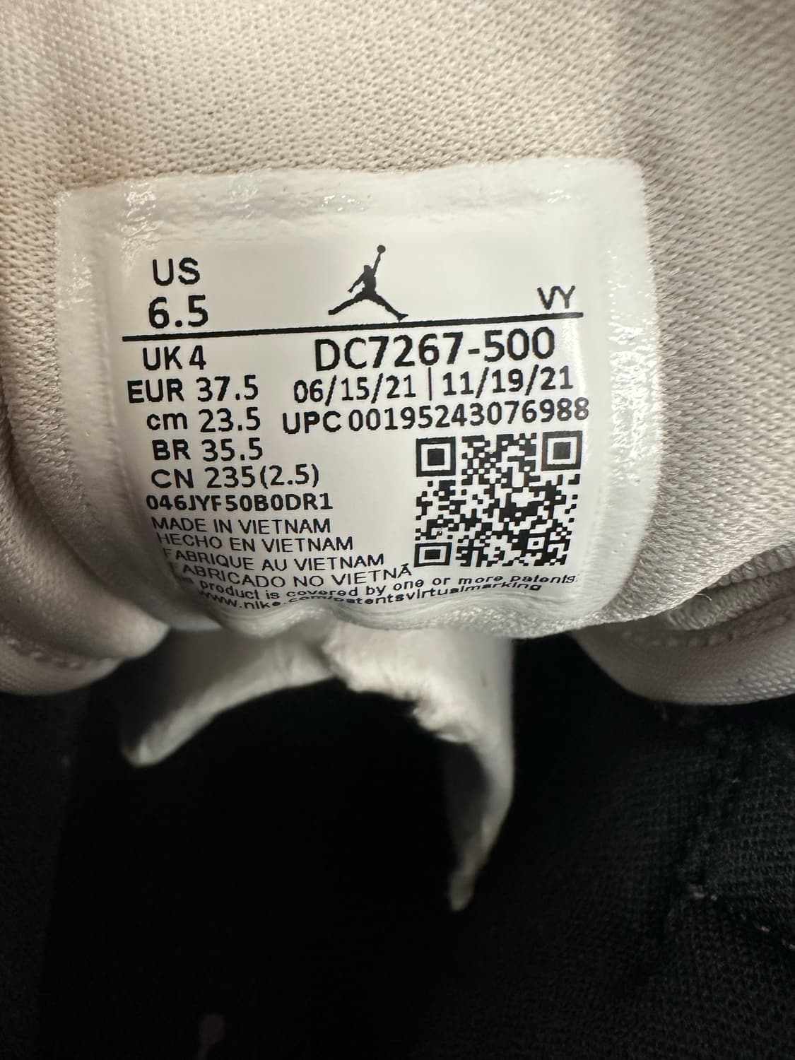 나이키 조던 1 미드 SE 라이트 멀베리 235 상품이미지6