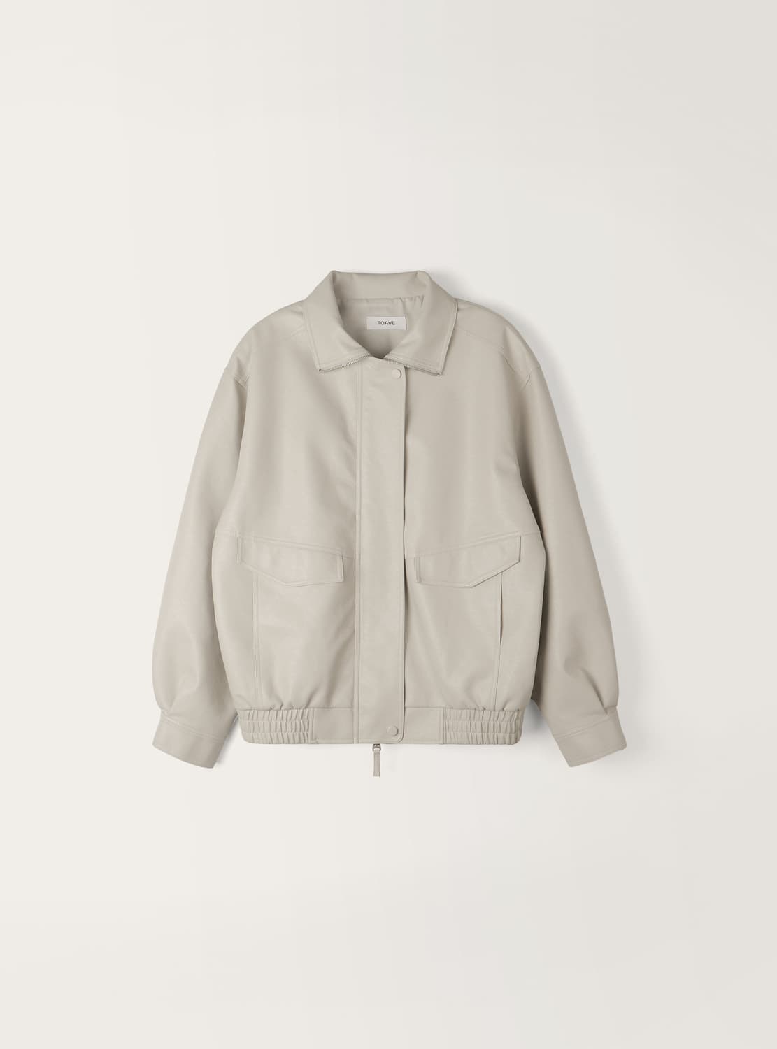 토아베 하이 레더 자켓(그레이지) 상품이미지1