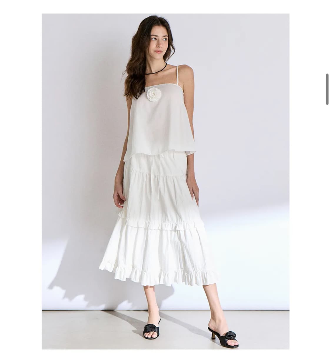 셀리테일즈 flower sleeveless ivory 상품이미지4