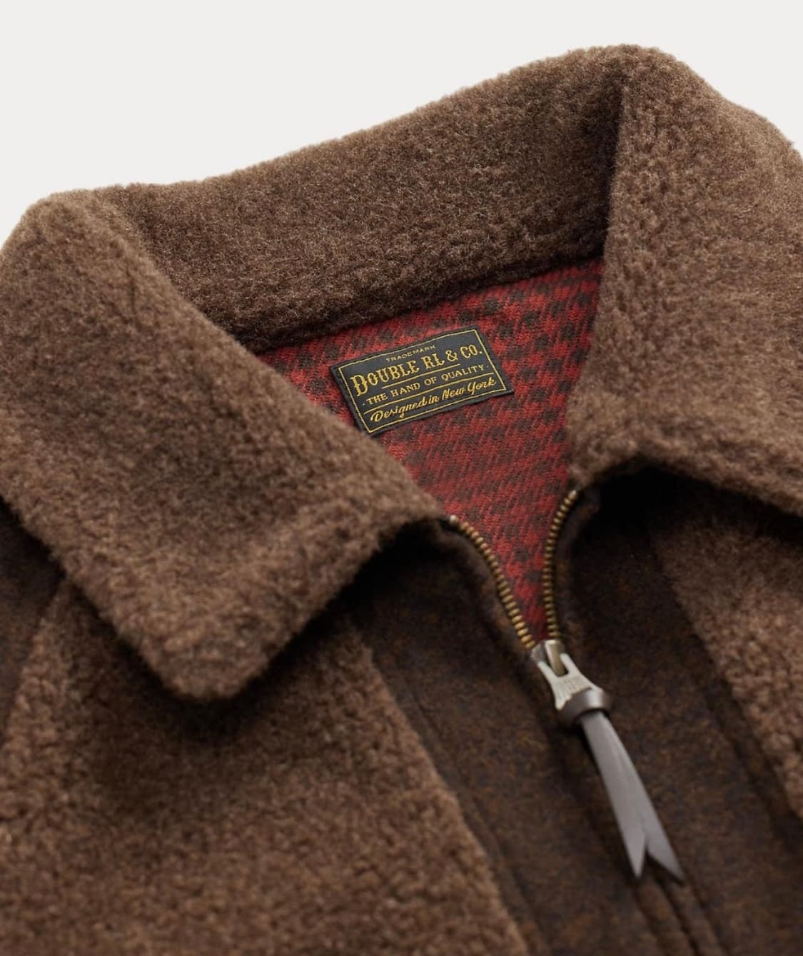 Rrl 더블알엘 그리즐리 플리스 패널 자카드 자켓 상품이미지3