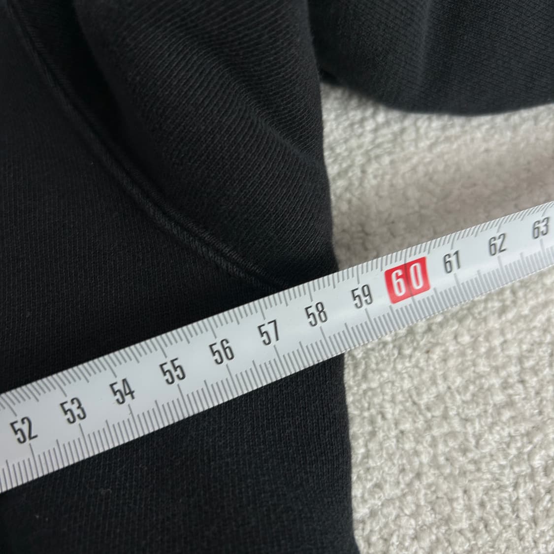 커버낫 블랙 맨투맨 티셔츠 m 상품이미지5