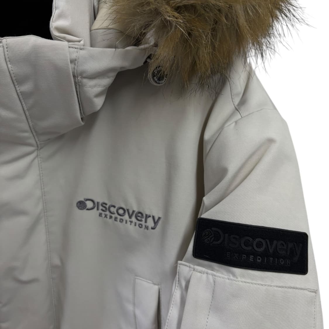 디스커버리 후드탈착 다운패딩 상품이미지5