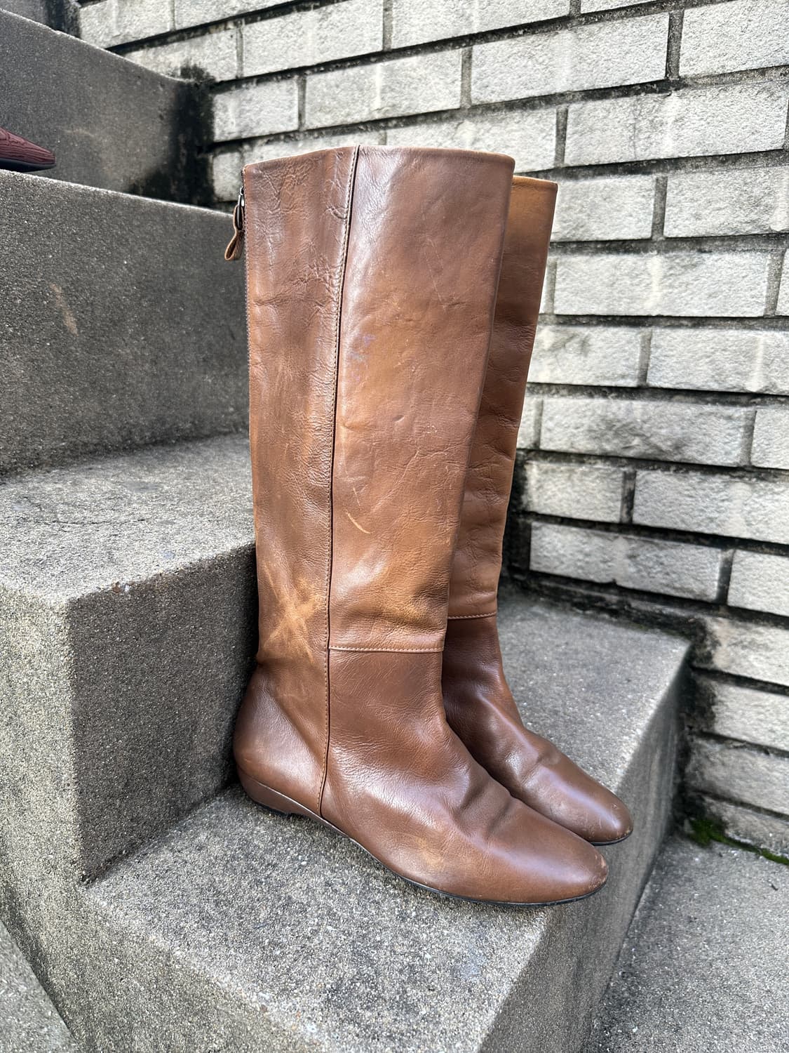 Esquire brown aging boots 상품이미지2