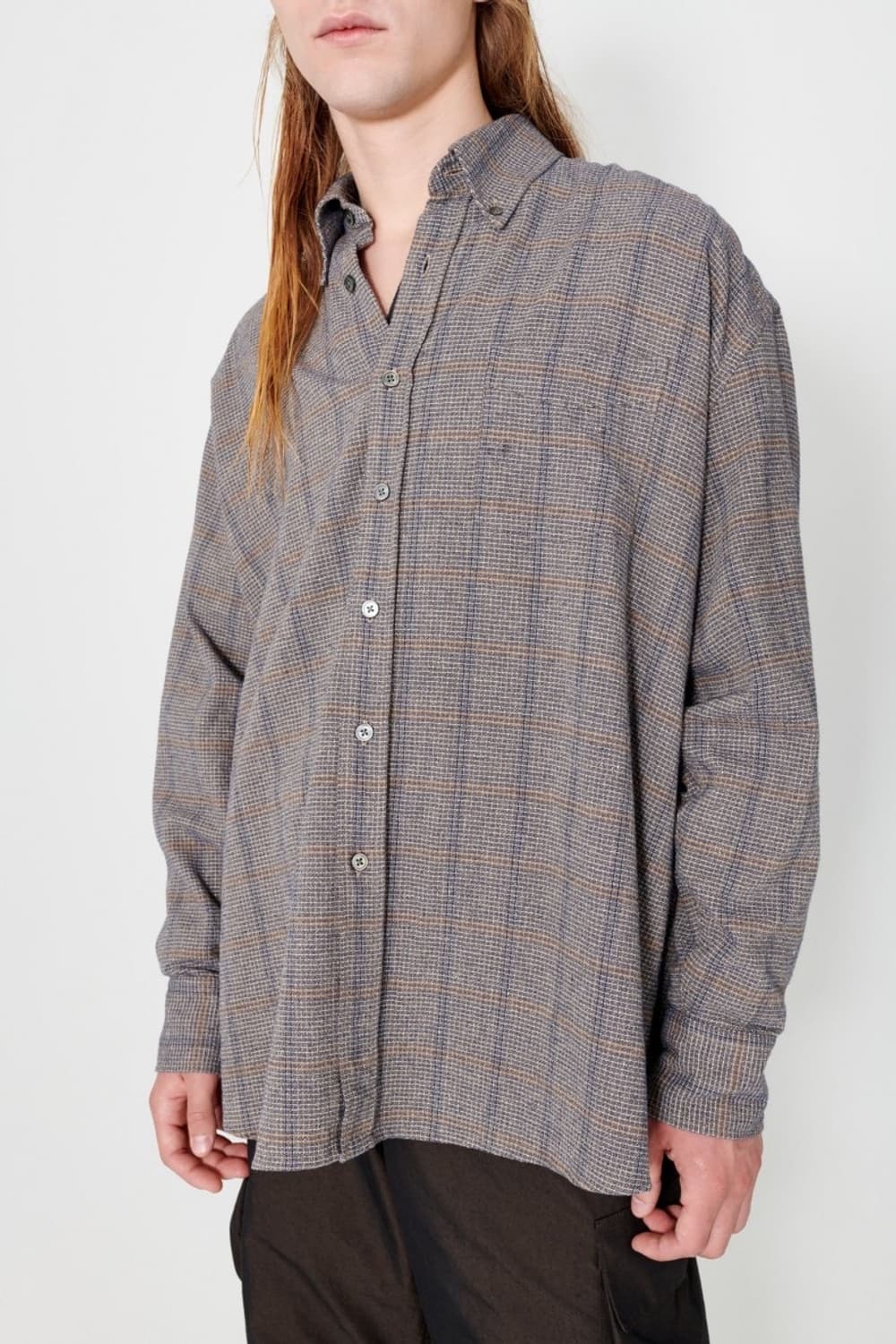 아워레가시 보로우드 BD 체크 셔츠 상품이미지9