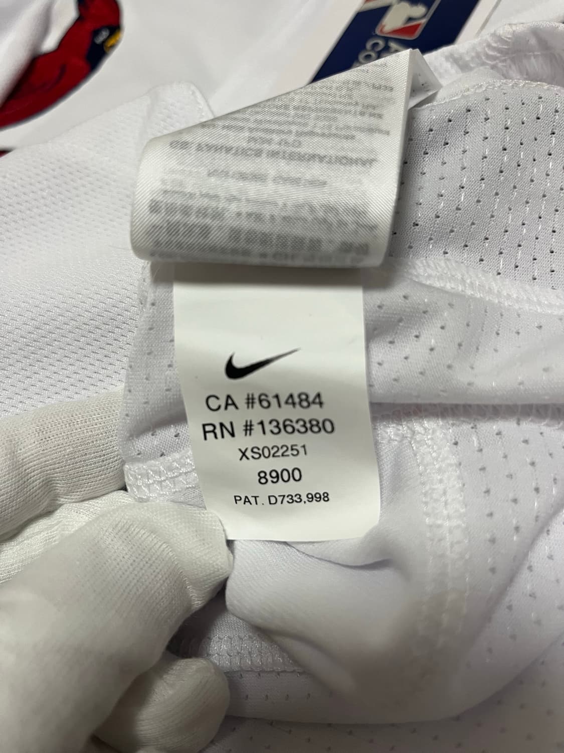 나이키 김광현 세인트루이스 카디널스 정품 홈 유니폼 상품이미지7