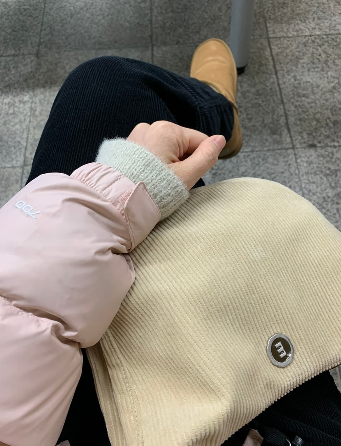 (해외판) 노스페이스 눕시 크롭 핑크모스 M 700 상품이미지8