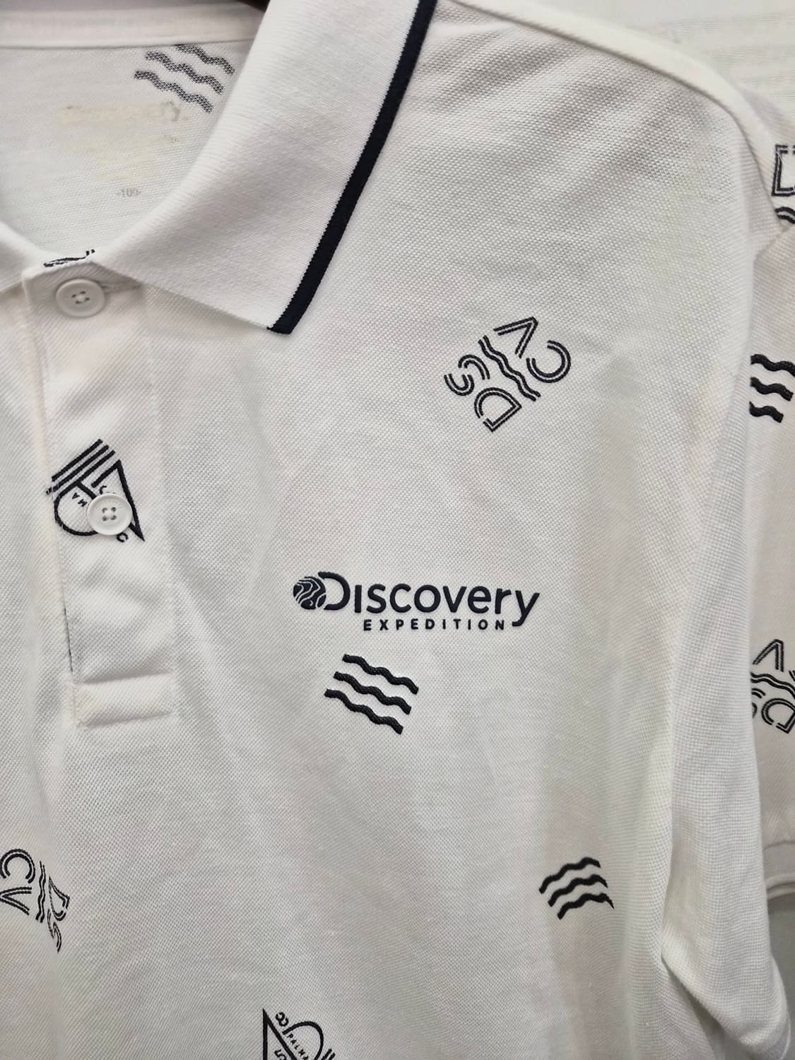 100,L)) Discovery 디스커버리 카라 반팔티셔츠 ! 짱예뻐요~ 상품이미지3