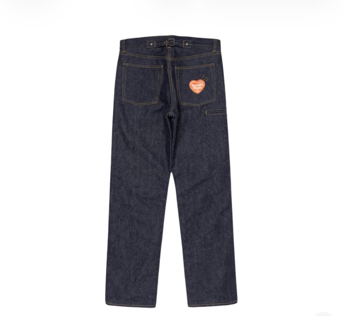 [30] 휴먼 메이드 스트레이트 데님 팬츠 패스트 인디고 상품이미지2