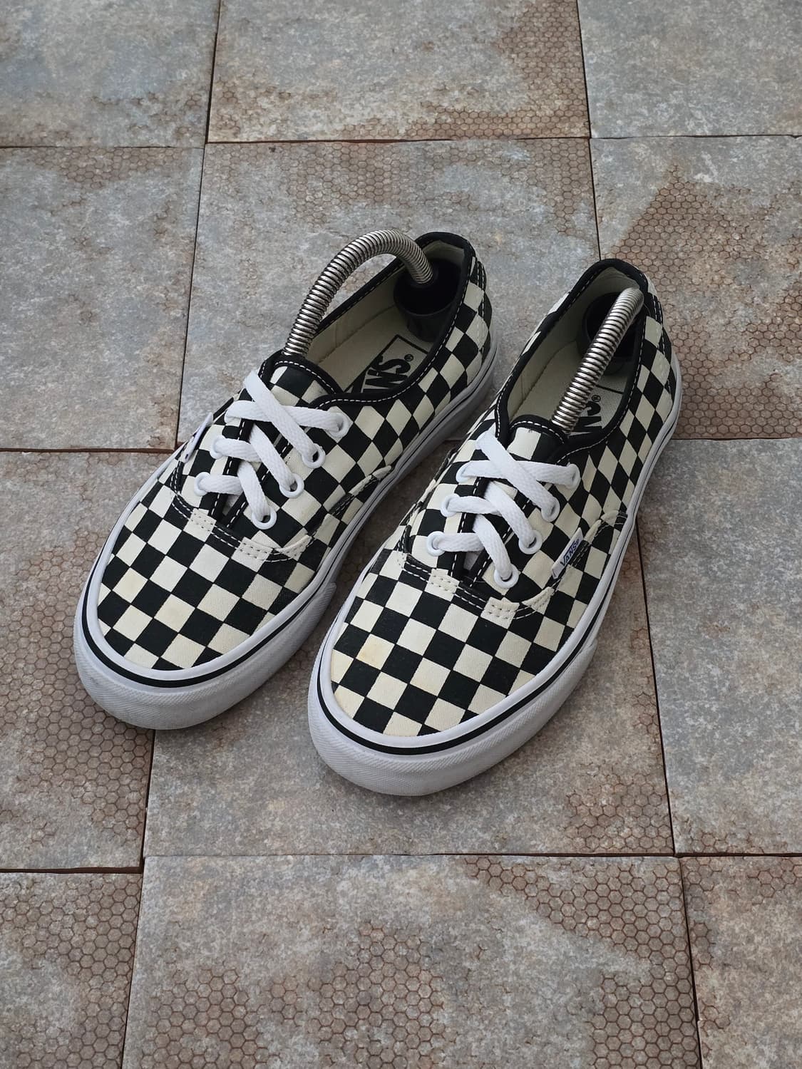 (235)반스 어센틱 체커보드  상품이미지1