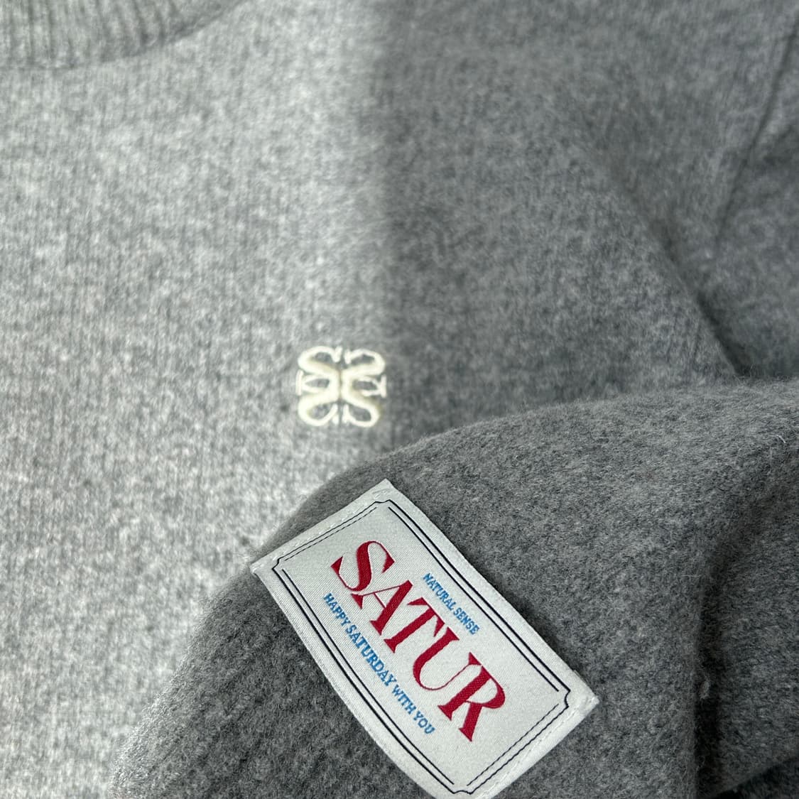 세터 더블린 언발란스 캐시미어 블랜드 니트 상품이미지5