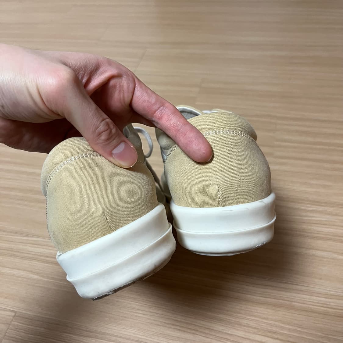 릭반스 / 릭오웬스 반스 베이지 42 상품이미지3