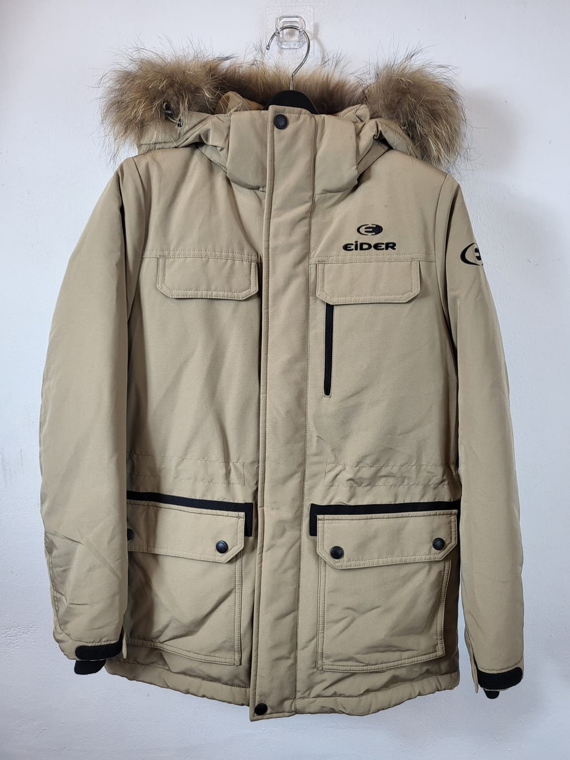 아이더 여성 사파리 덕다운 패딩 XS 85 새제품급 상품이미지1