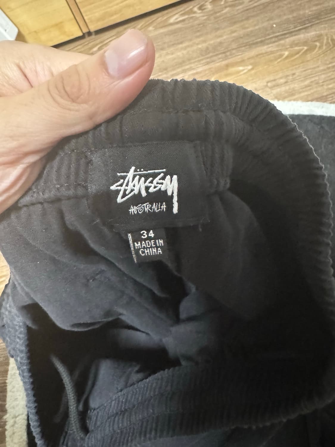 스투시 AU(호주) 아이콘 팬츠 ST031601 블랙 MENS 상품이미지4