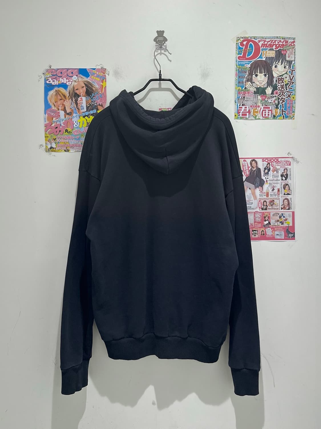Diesel Logo Black Hoodie 상품이미지2