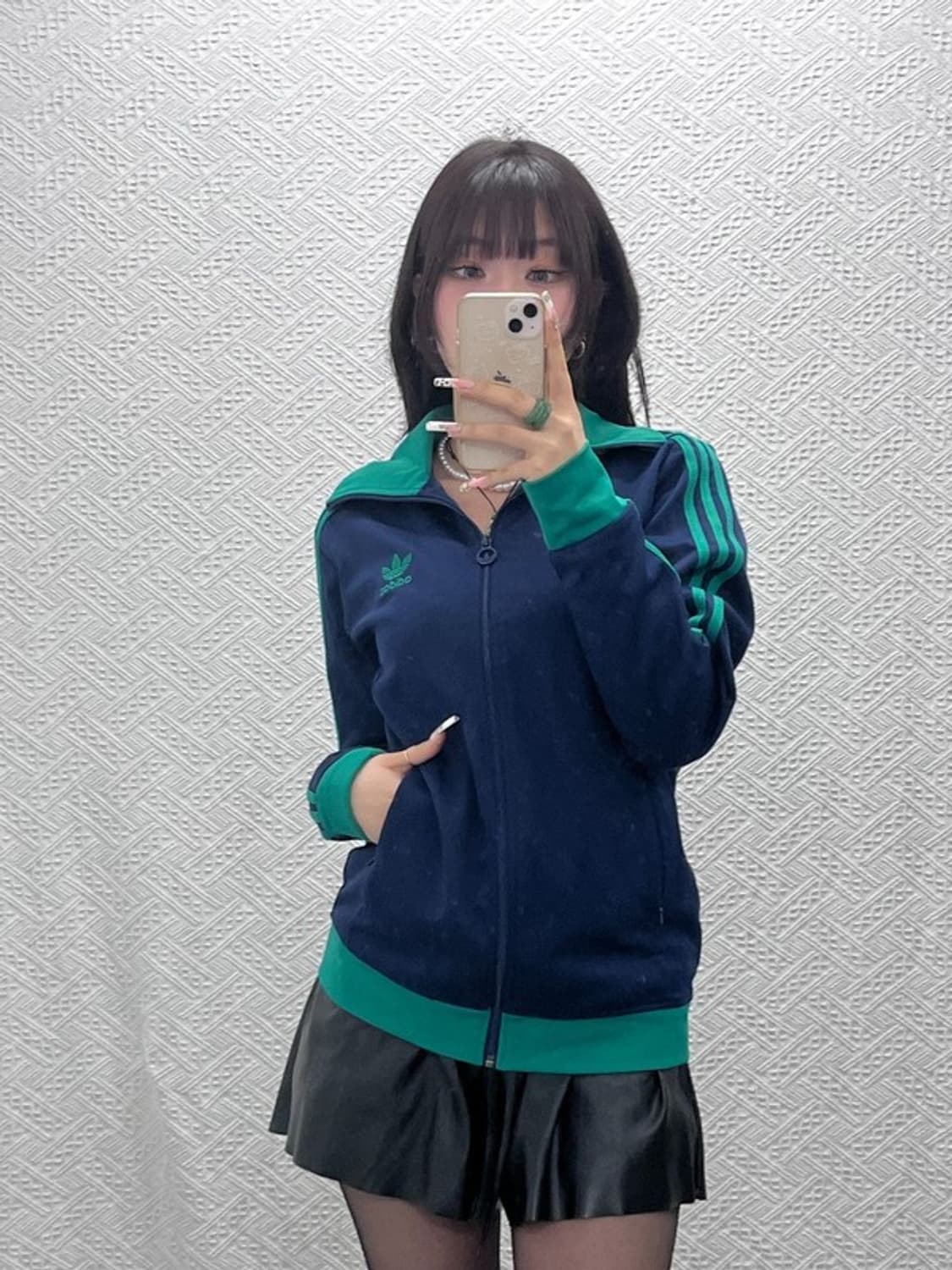 아디다스 올드스쿨 레트로 유로파 딥그린 져지 집업 95 C11290 상품이미지2