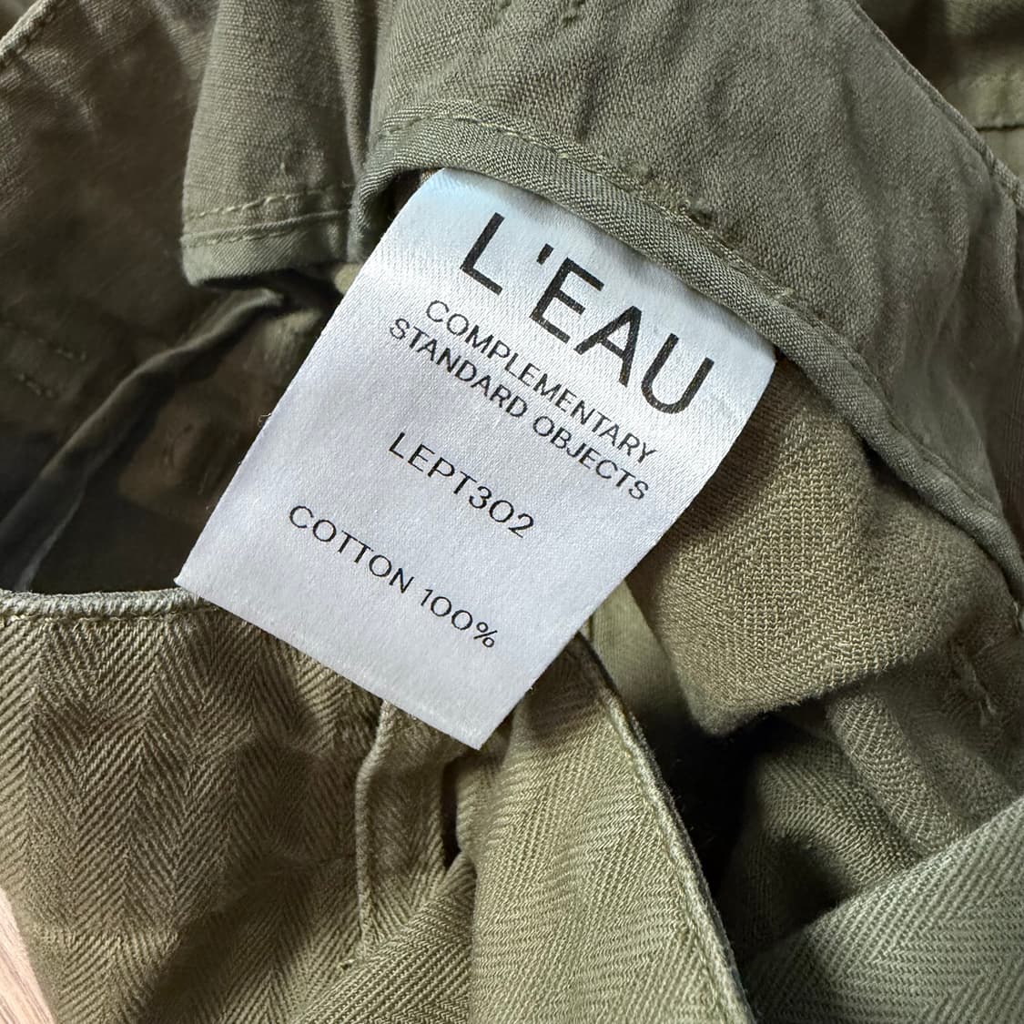 L'EAU 퍼티그 팬츠  상품이미지3