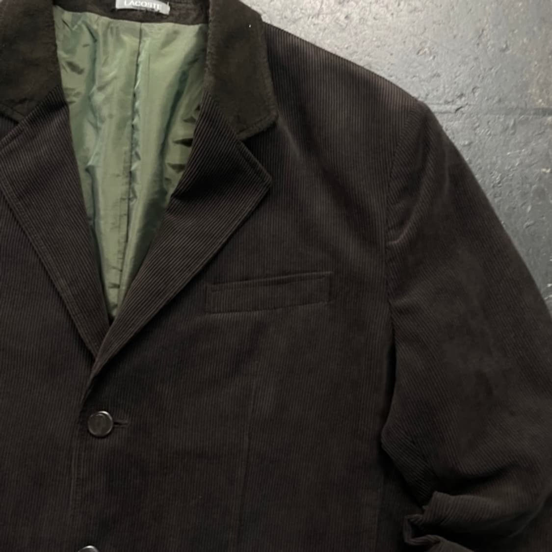 105 라코스테 코듀로이 블레이저  상품이미지2