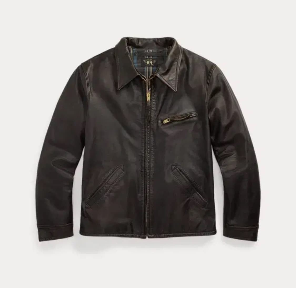 더블알엘 뉴스보이 가죽 자켓 상품이미지1