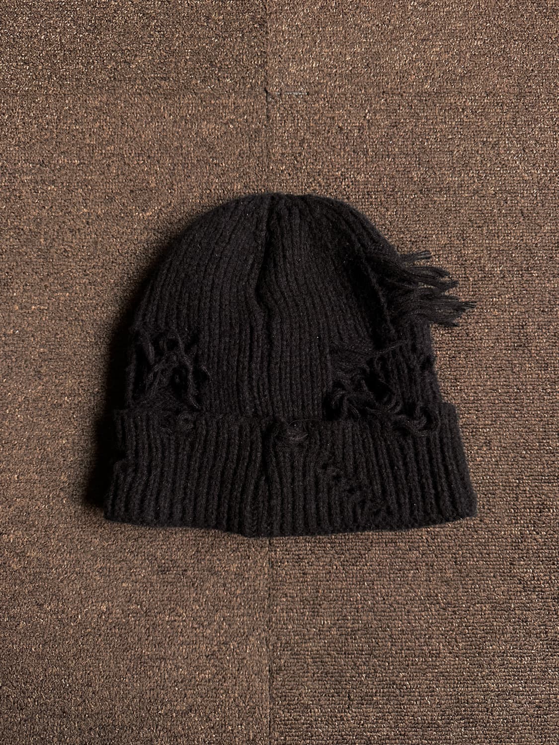 비즈 그런지 비니 Black 상품이미지7