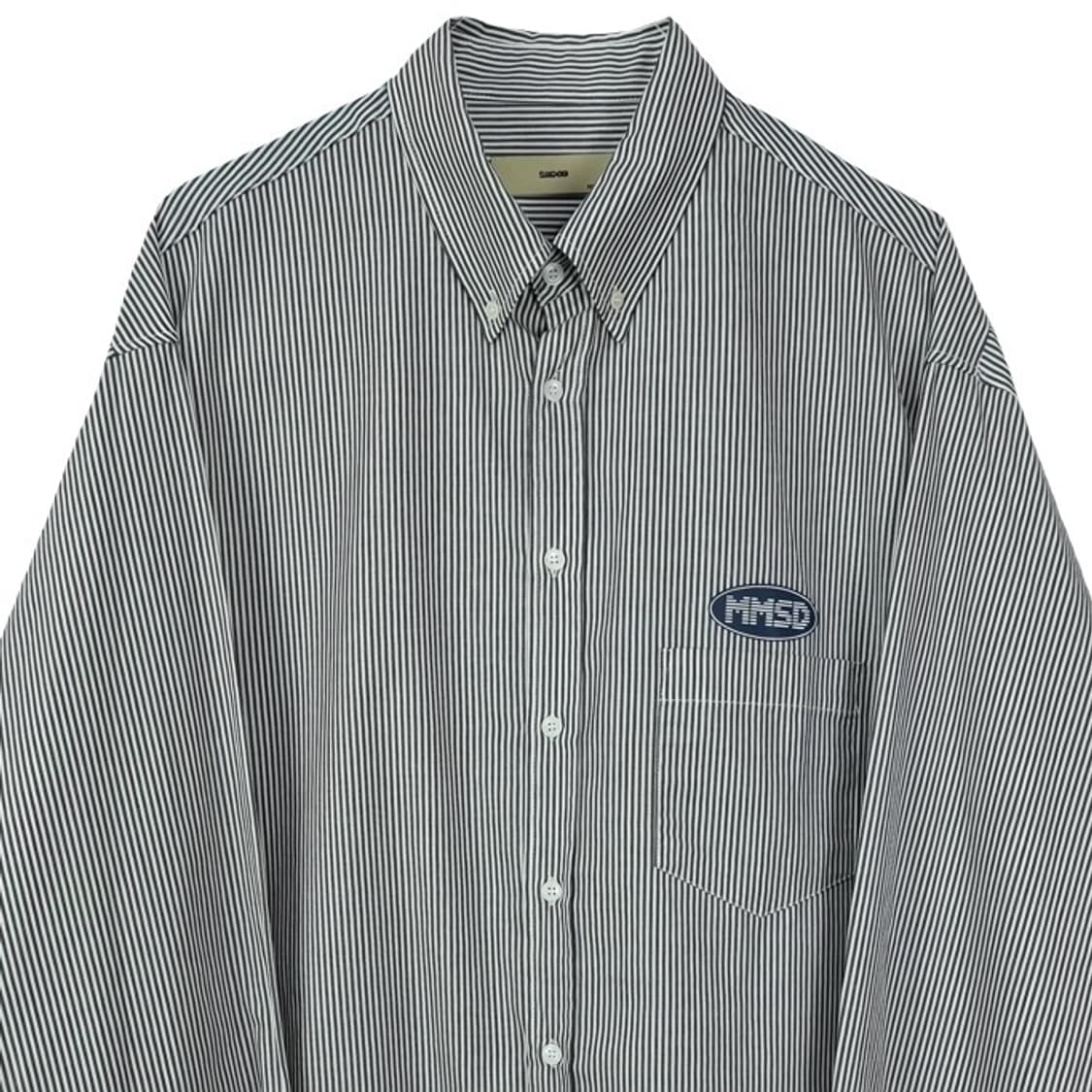 [시도] 오버핏 스트라이프 셔츠 M19341 상품이미지4