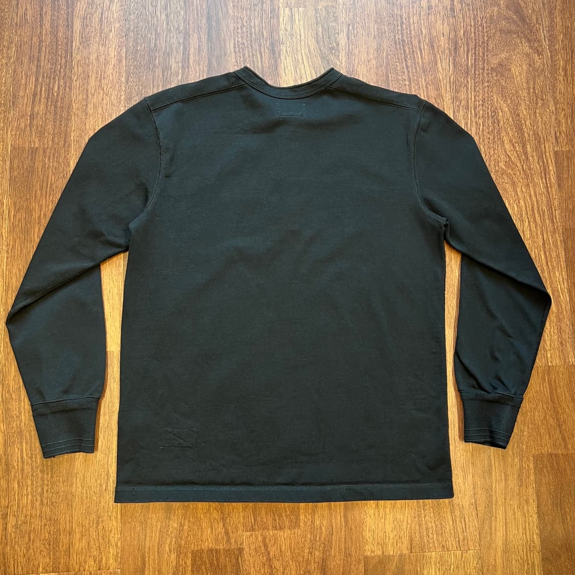 [2XL]브론슨 롱슬리브 헨리넥 블랙  상품이미지6