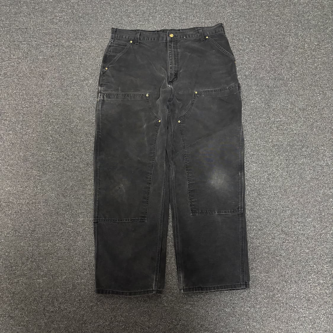 [Rare] 칼하트 더블니 블랙 그레이 b01 blk 상품이미지1