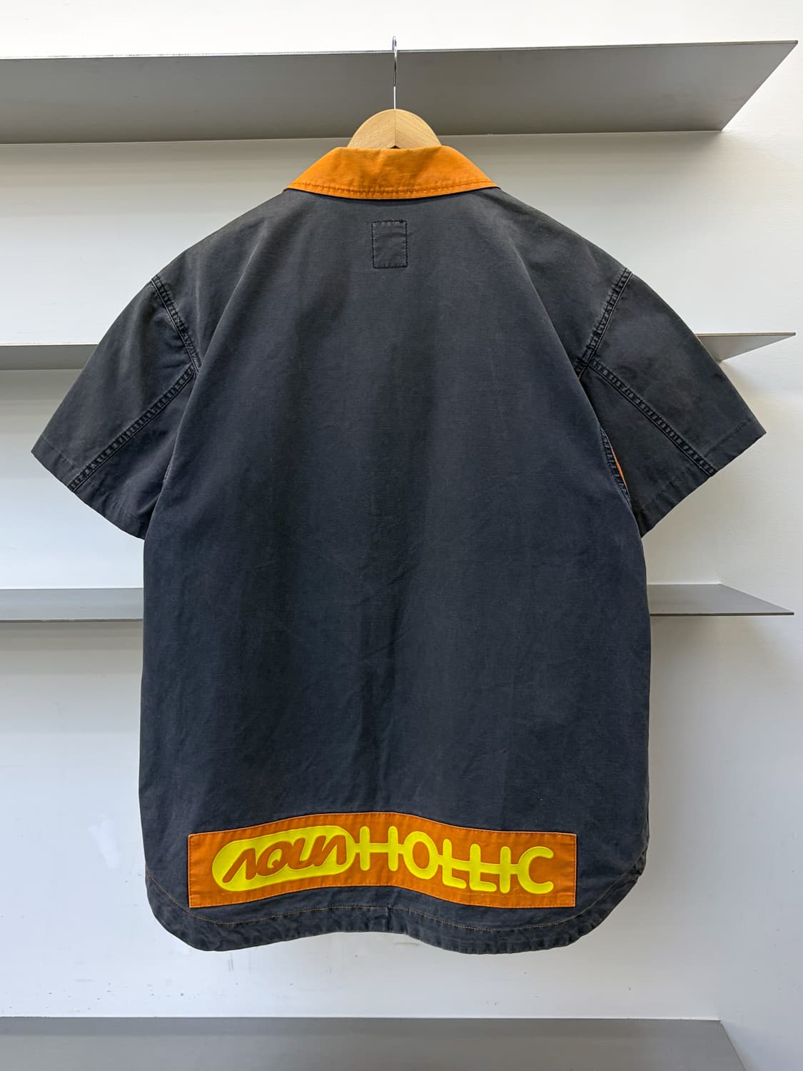 디젤 90s 바디핀스 워크 집 하프 셔츠 상품이미지3