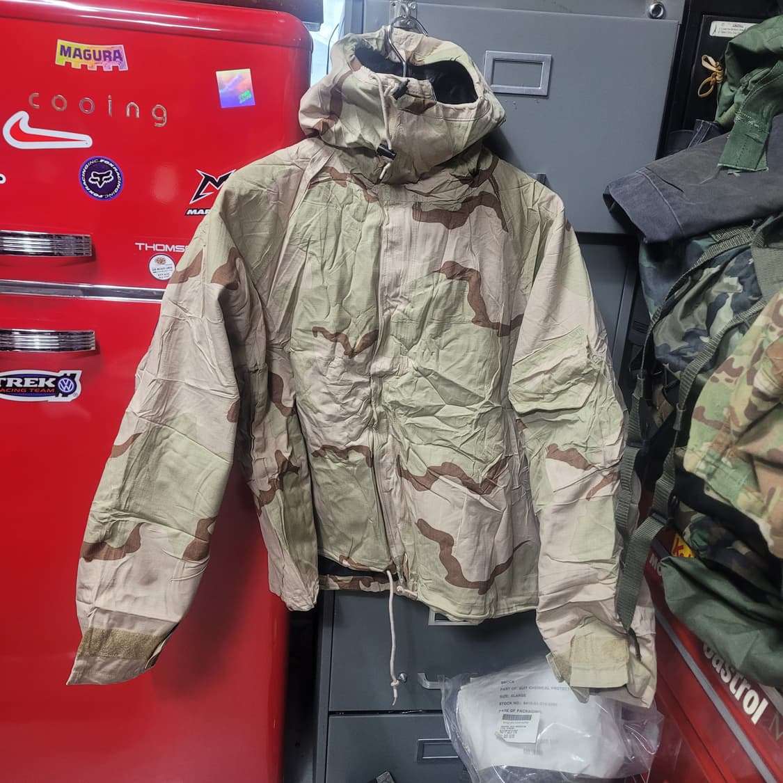 미군 사막삼색 가스복 야상 상품이미지1