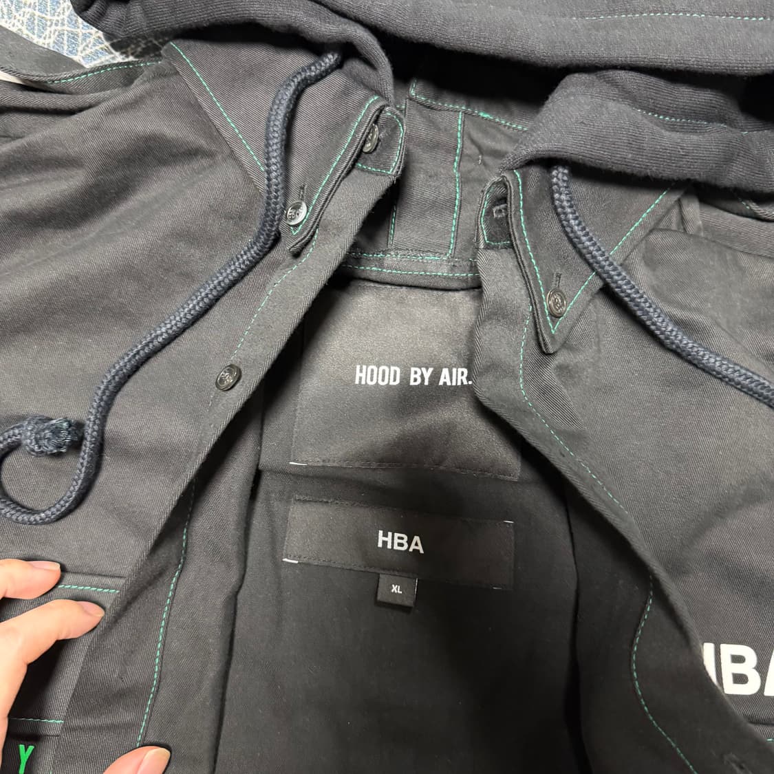 (xl)후드바이에어 트러커 재킷 상품이미지2