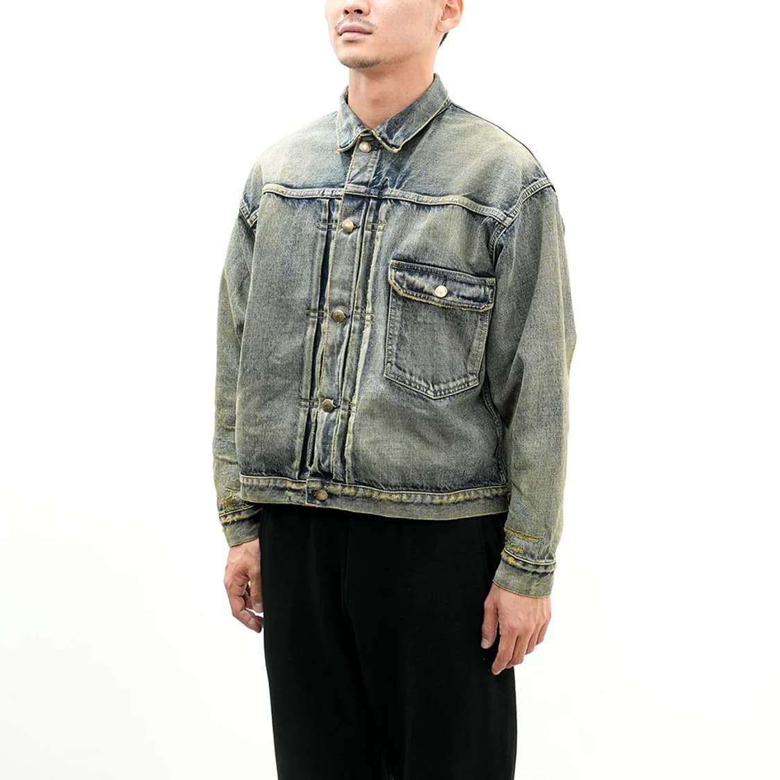 [46] Nexusvii 넥서스세븐 데미지 퍼스트 데님자켓 상품이미지3