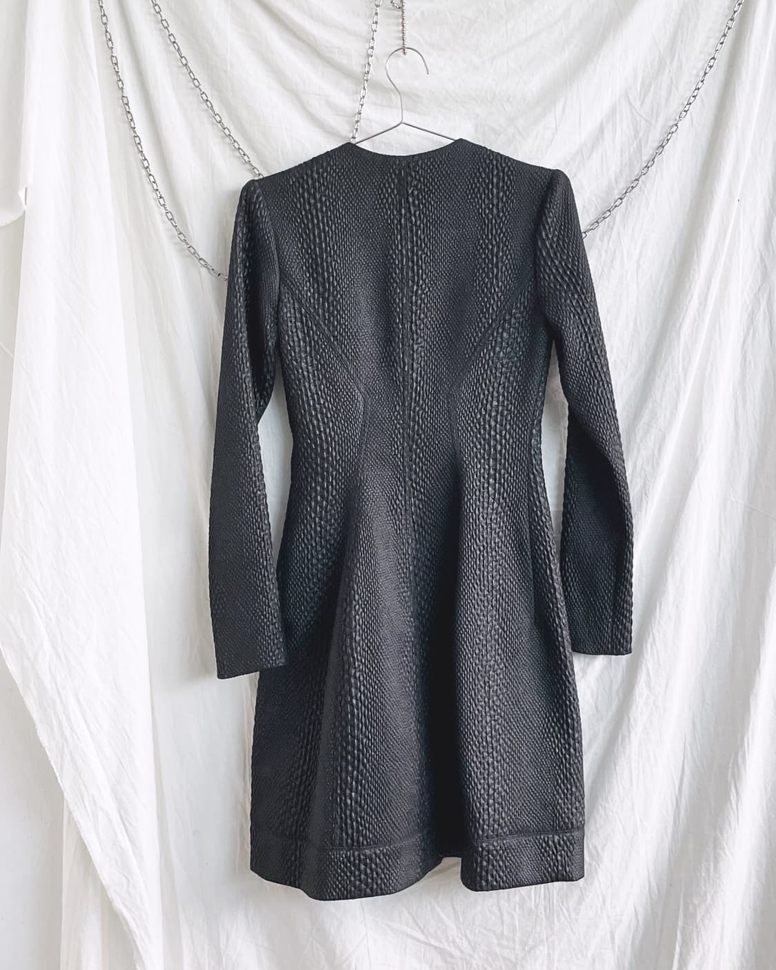 yigal azrouël 파이톤 롱 코트 드레스 상품이미지5