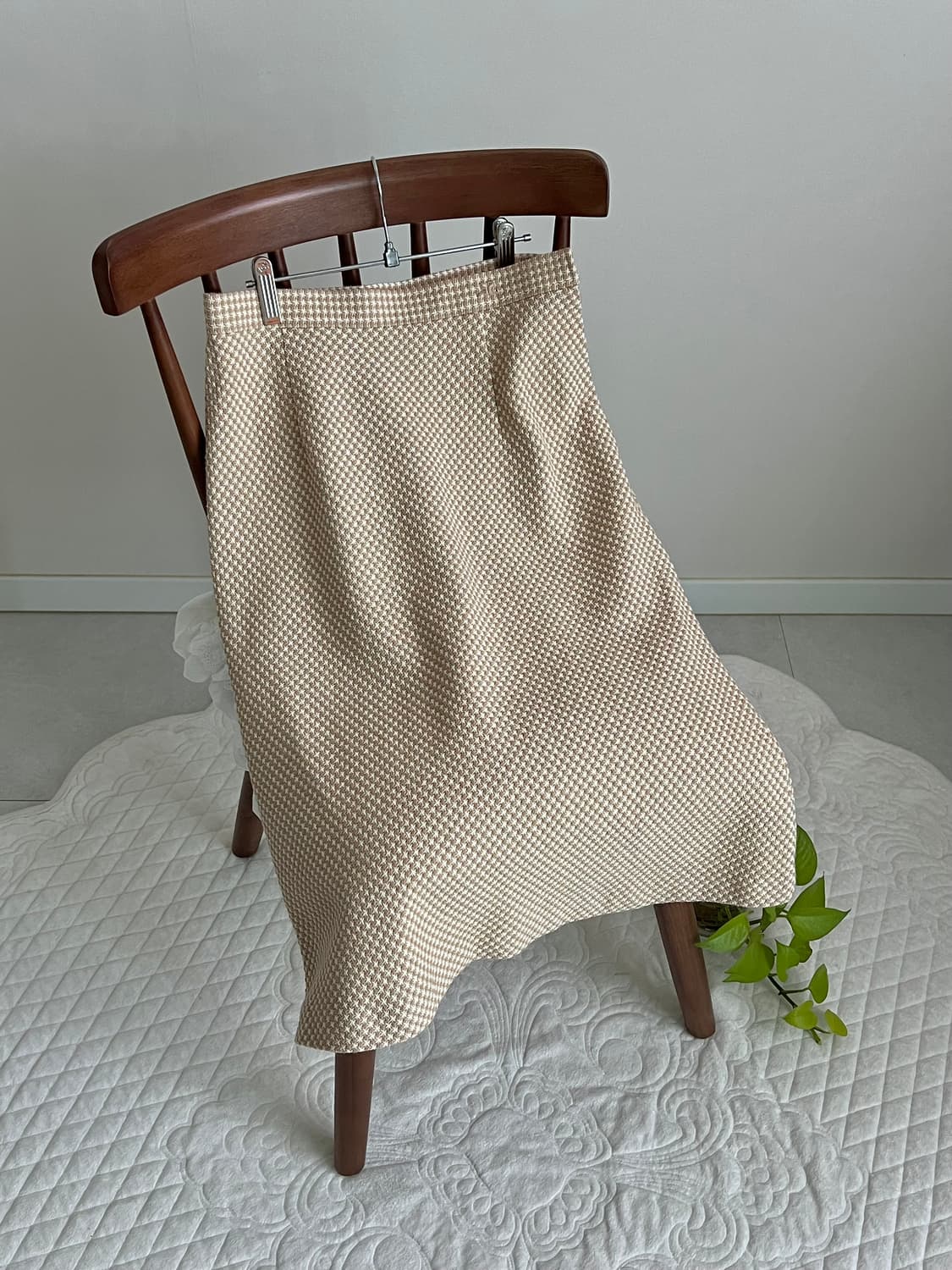 쿠레쥬 울 실크 머메이드 스커트 꾸레쥬 상품이미지2