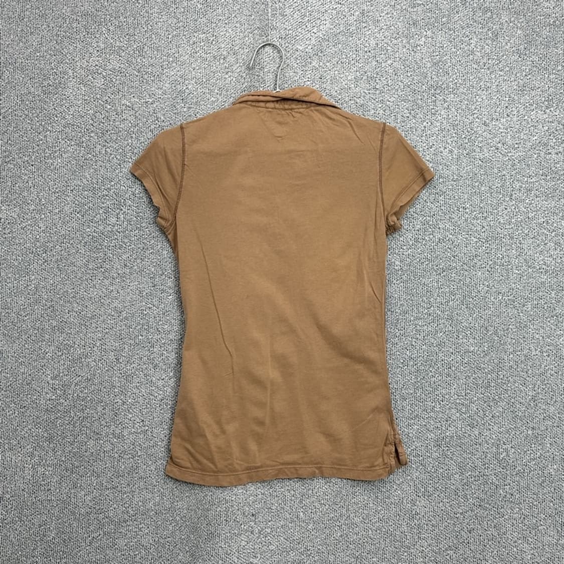 타미힐피거 빈티지 브이넥 반팔 카라티 M 상품이미지3