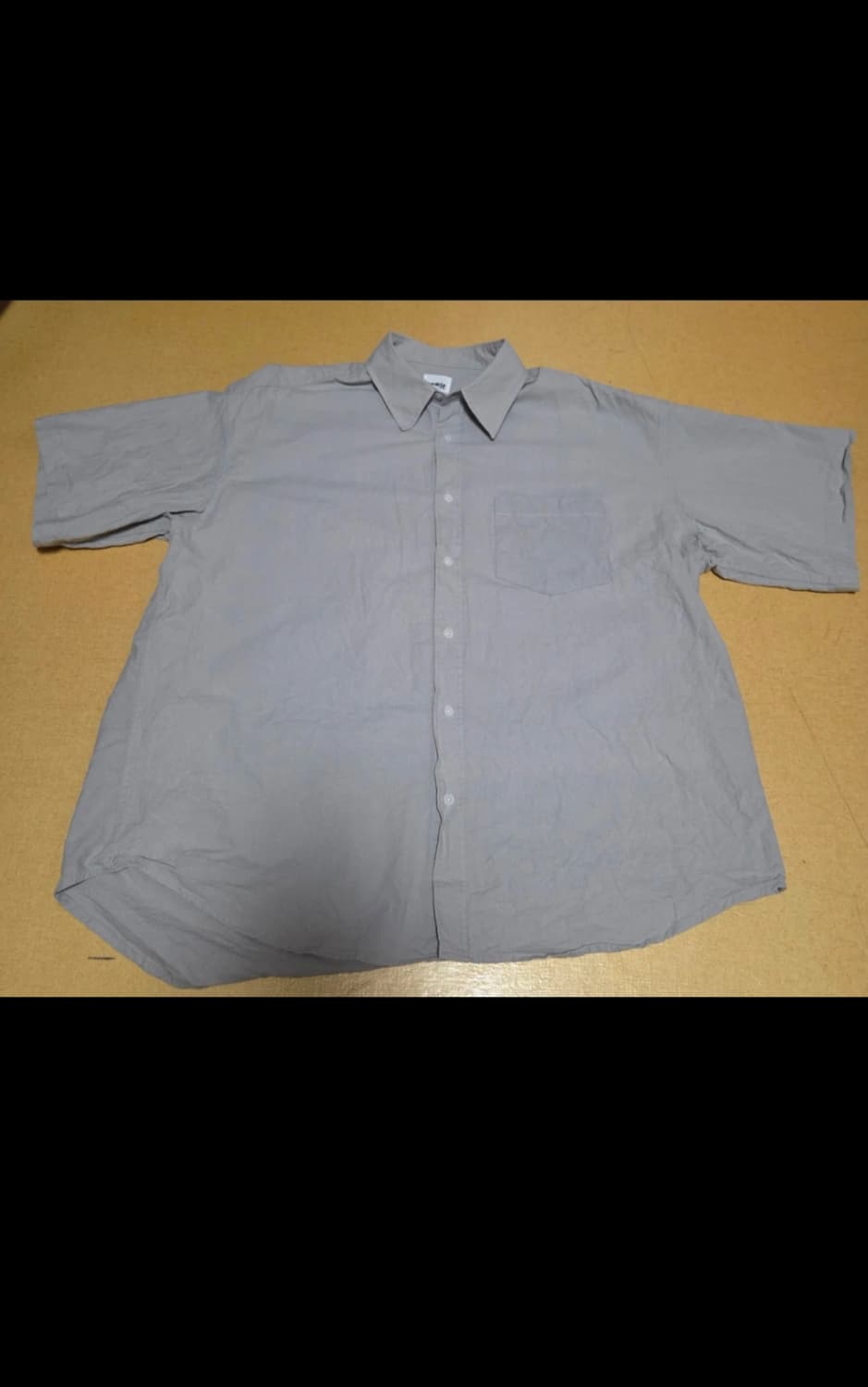 homie 그레이 반팔 셔츠 L 상품이미지1