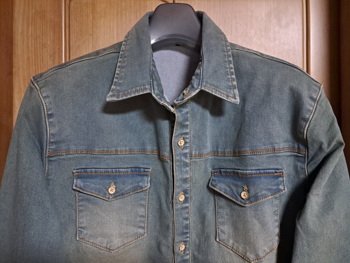 어썸 데님셔츠 L 상품이미지4