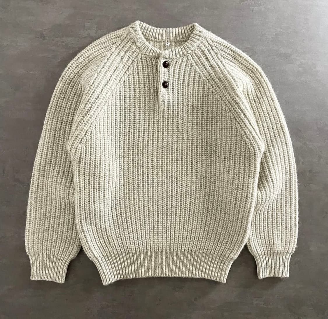 Vintage heavy wool knit 상품이미지1